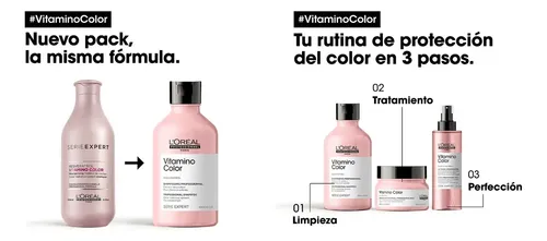 Shampoo Vitamino Color para cabellos con color Serie Expert L´Oreal Professionnel 300ml