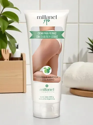Millanel Crema Para Piernas Con Celulitis Y Estrias