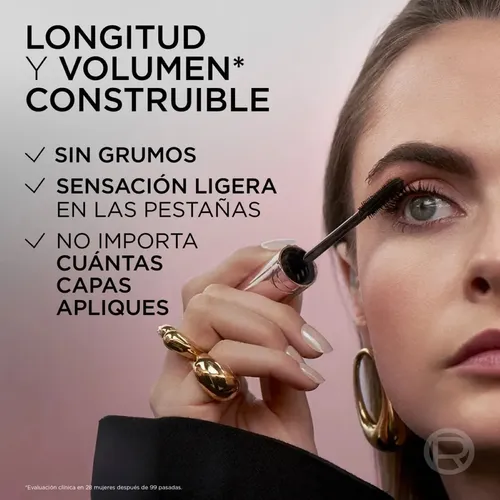 Máscara L´oreal Paris Big Deal Wsh Plump Ambition Combo