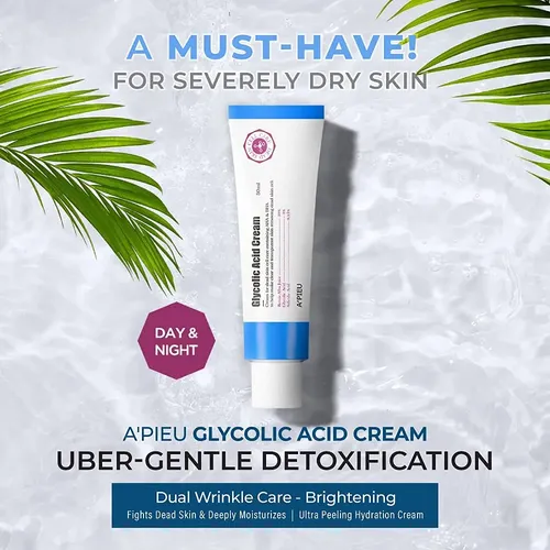 Glycolic Acid Cream 1.69 Fl Oz – Aha Bha Exfoliating Glycolic Acid Cream