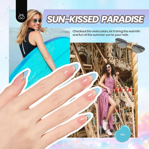 Kit Esmalte Semipermanente 32 Colores Uv Base Top Coat