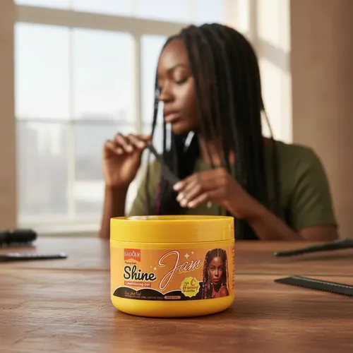 Gel Shine Para Definición De Trenzas Africanas Peinados 227g