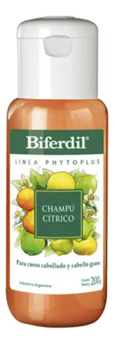 Biferdil Champú Cítrico Cabello Graso Brillo 200 Ml