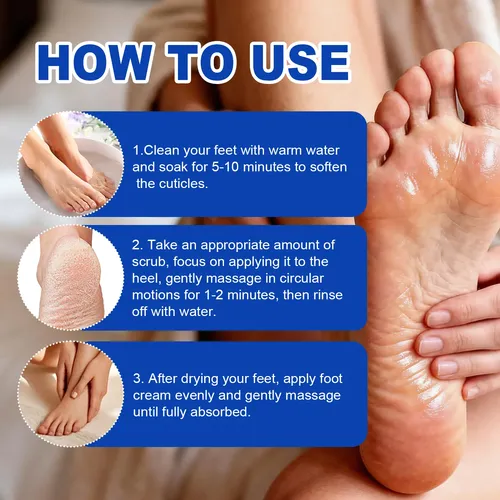 Foot Care Kit: Cream + Exfoliant