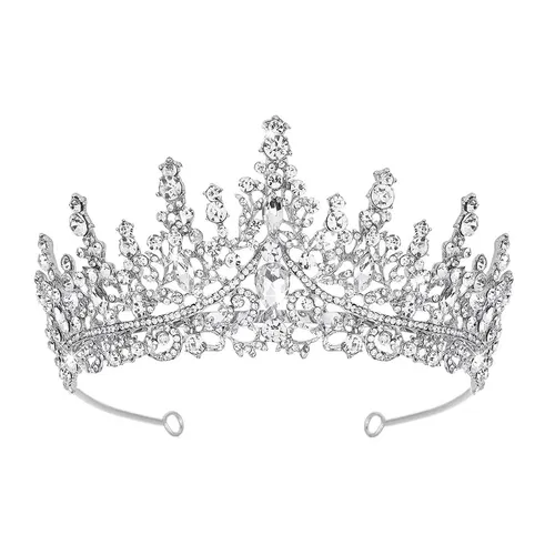 Tiara Con Corona Schmoopy Para Mujer, Accesorios De Pelo Par