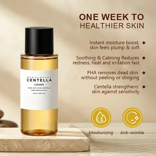 Tónico Facial Centella De 7.10 Fl.oz, 30/50ml, Tónico Facial