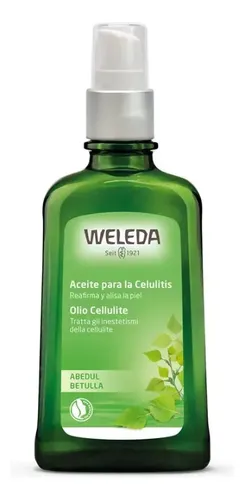 Aceite Abedul Celulitis Weleda – Tonifica, Reafirma – Vegano Tipo De Envase Vidrio Fragancia Abedul Tipos De Piel Todas