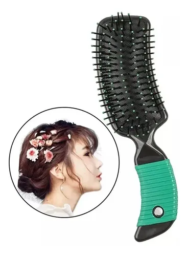 Cepillo Peine De Cabello Forma De S Con Cerdas Grandes