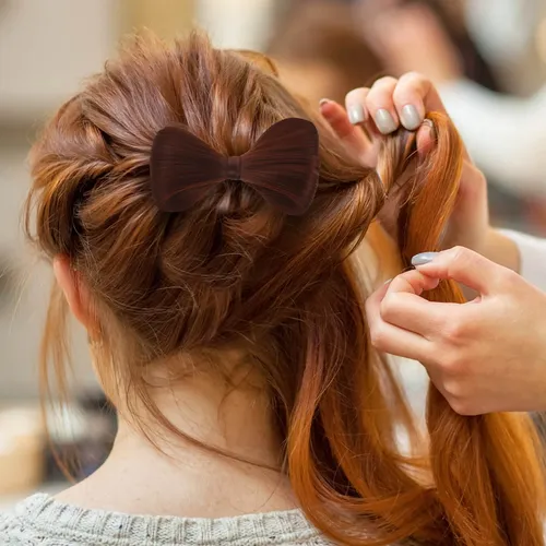 Extensión De Cabello Para Moño Mujer Falso Cabello Decorativ