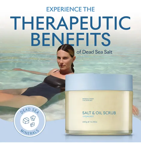 Exfoliante Corporal Seacret Con Sal Y Aceite Mineral Del Mar