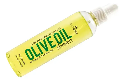 Spray Brillo Aceite De Oliva Black Queen 2×226.8ml Sin