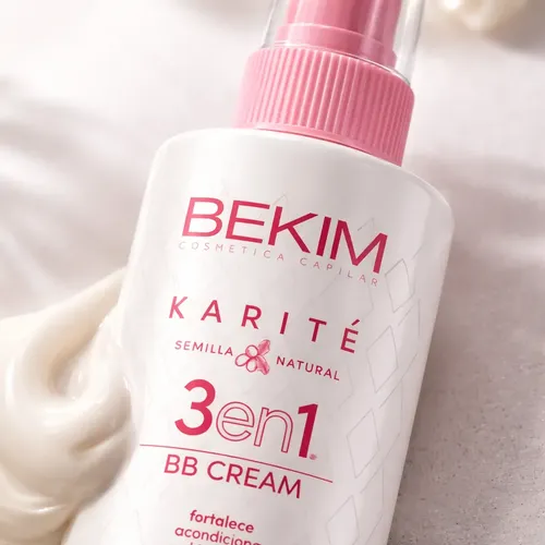 Crema Hidratante Cabello Bb Cream Bekim 3 En 1 Karite 125ml
