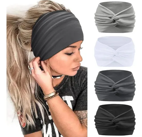 Tiara De Tela Nihay For Mujer, 4 Piezas, Cinta For El Pelo