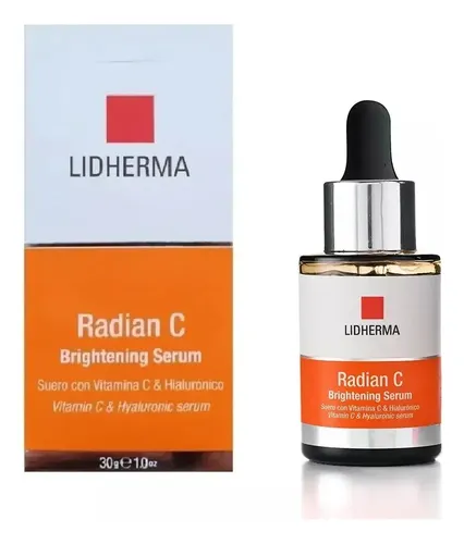 X3 Radian C Brightening Serum Hialuronico Y Vit. C Lidherma