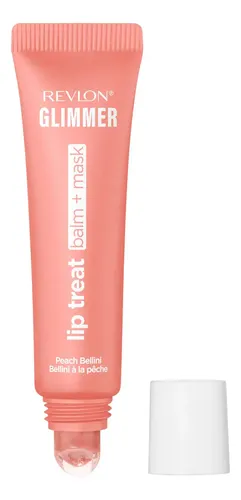 Revlon Glimmer Lip Treat Balm Tono Peach Bellini Peach Bellini