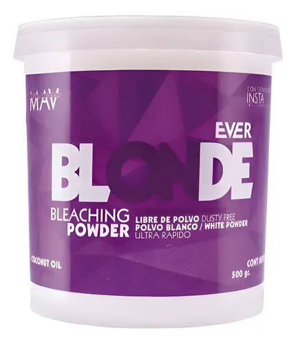 Polvo Decolorante Mav Violeta Ever Blonde Envio Gratis 500ml