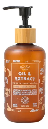 Bel Lab Limpiador Facial Natural Con Extractos Y Aceites Vegetales 250 Ml Sin Sulfatos