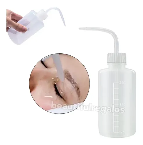 Kit Limpieza De Pestañas Botella Vertedor + Microhisopos