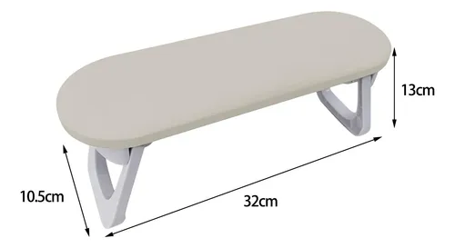Almohada De Mano Plegable Para Uñas, Cafés De Esquina