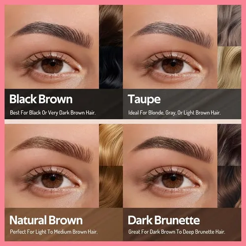 Gel Tintado Para Cejas Semi-permanente Kimuse Dark Brunette