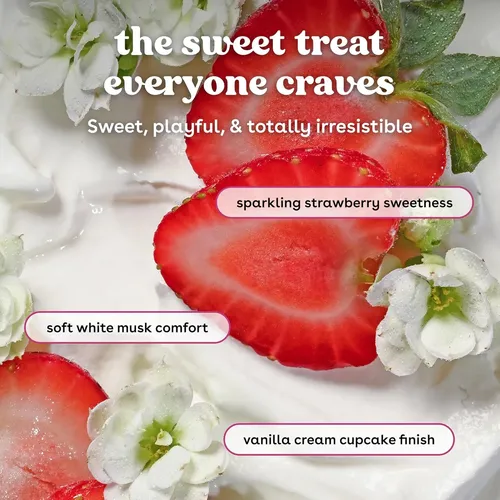 Crema Corporal Eos Shea Better Fresa 24h Hidratante 473ml Straw Berry