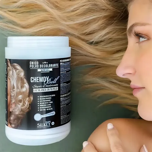 Polvo Decolorante Premium Silkey Chemdy Bell Super 600g
