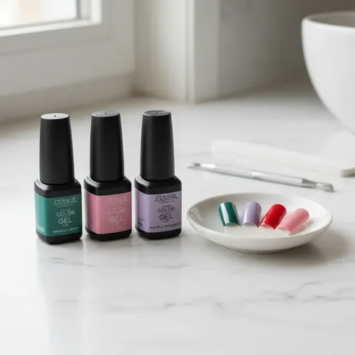 Kit 4 Esmalte Semipermanente Gel Uñas Manicuría 11ml
