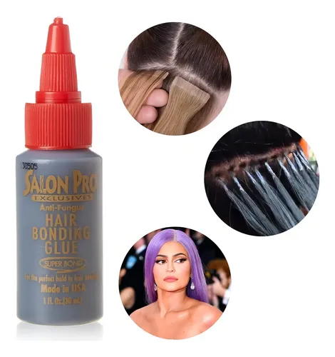 Pegamento Latex Salon Pro Cortina Extensiones Naturales Pestanas Látex color Negro