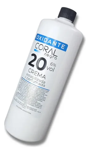 Crema Oxidante Coral Negro 1lt Decoloracion Tinturas