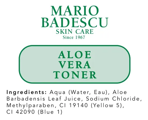 Tónico Facial Mario Badescu Aloe Vera Para Piel Seca Y Sensi