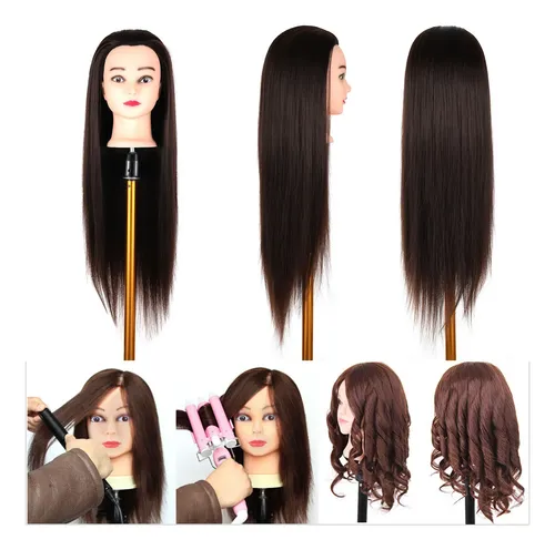 Cabeza De Peluca, 30% Cabello Humano