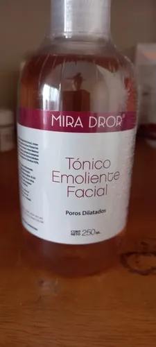 Tónico Emoliente Facial 250ml Poros Dilatados Mira Dror