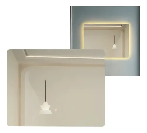 Espejo Led Quemado 60×80 Horizontal **outlet** Oferta Colgar