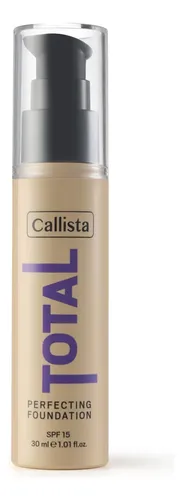 Base Maquillaje Callista Total Perfecting Foundation Spf 15 Tono 210