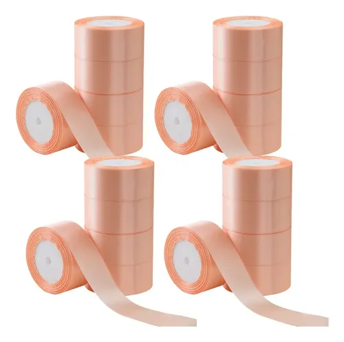 20 Rollos De Liston Decorativa De 4 Cm De Ancho, Largo 45 16