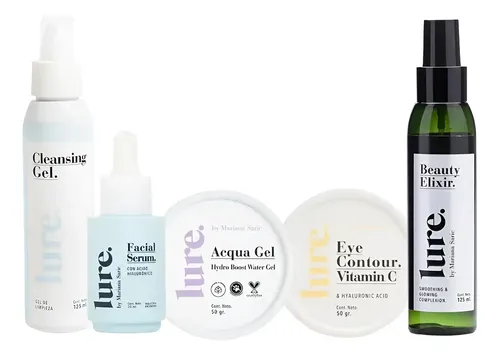 Kit Rutina Skincare Completa Lure By Mariana Saric 5 Pasos