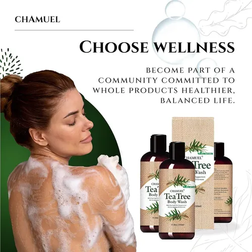 Jabón Corporal Natural Chamuel 335g – Árbol De Té