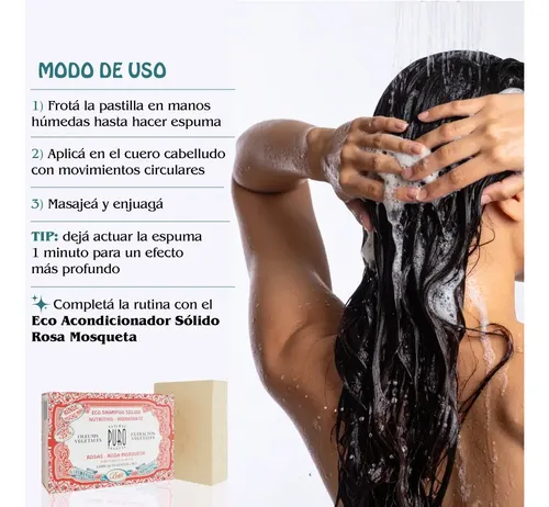 Shampoo Sólido Rosas Rosa Mosqueta 100g Boti-k Puro