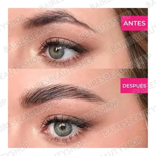 Cera Jabón Gel Para Laminado De Cejas Con Cepillo Peine