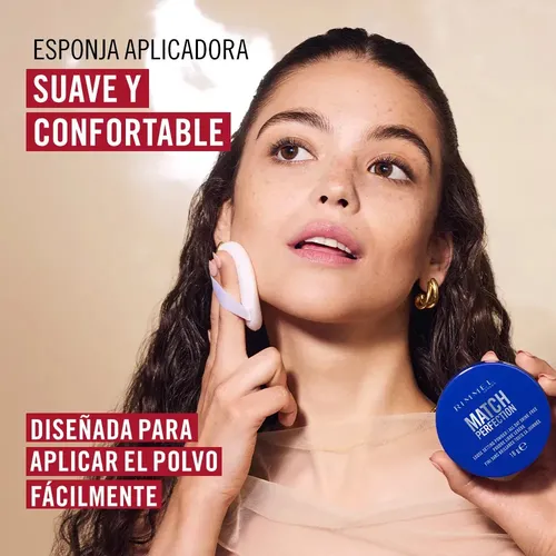 Polvo Volátil Compacto Rimmel London Match Perfection