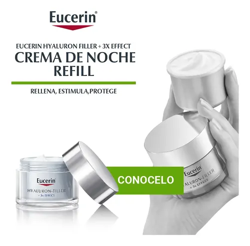 Eucerin Hyaluron-filler Refill Crema De Noche 50ml Ttp