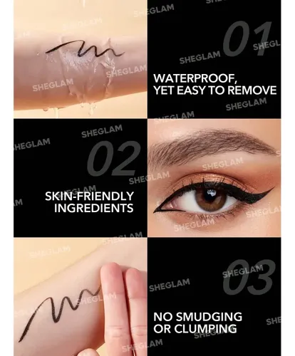 Sheglam Delineador De Ojos A Prueba De Agua Eye Affinity
