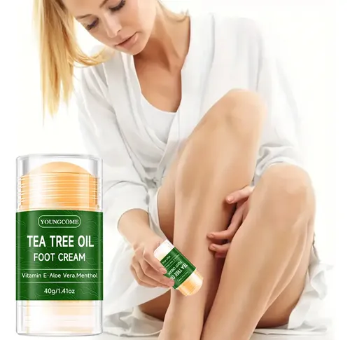 Crema De Aceite De Lata De Té, Crema Para Pies, Cuidado Hidr 40g
