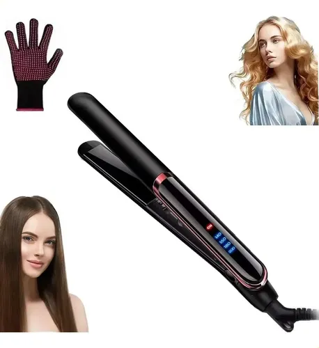 Plancha De Cabello, 2en1 Plancha De Pelo Y Rizador Cerâmica