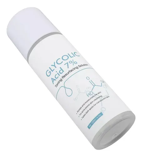 Tónico De Ácido Glicólico, 120 Ml, Hidrata Al 7% Y Reduce Lo