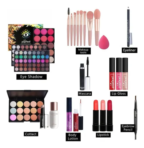 Paleta De Maquillaje, Kit De Maquillaje Para Mujer,