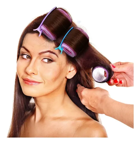48 Pinzas De Bigudí De Plástico Para Cabello Z