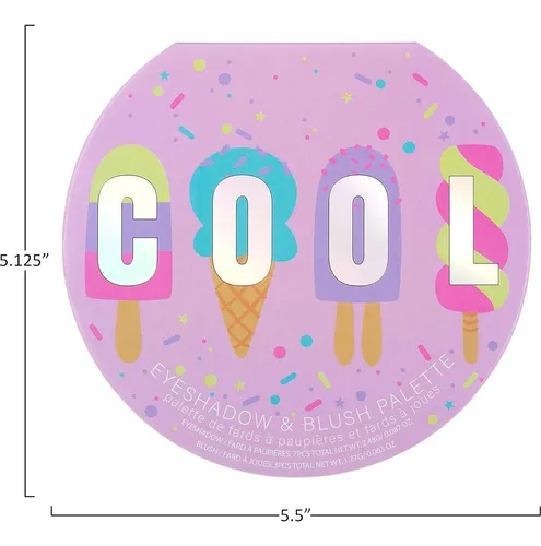 Paleta De Maquillaje Cool Glisten & Glitter  10 Sombras