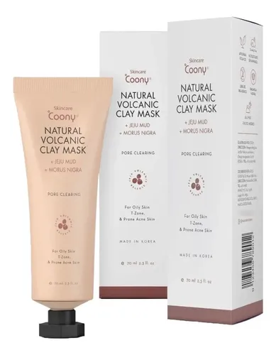 Mascarilla Volcanica Arcilla Natural Jeju Coony Vegano