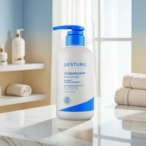 Loción Corporal Aestura Atobarrier365 400ml 100h Hidratación